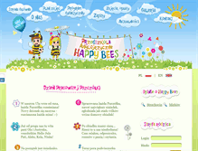 Tablet Screenshot of happy-bees.pl
